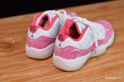 PINK (W) RUST - 11 SNAKE RETRO LOW JORDAN 0824
